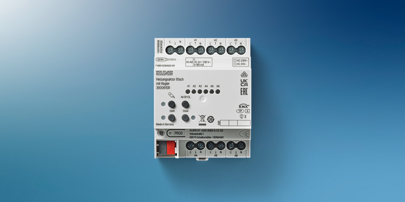 KNX Heizungsaktor 6-fach bei Elektro-Ausbau GmbH Nebra in Nebra